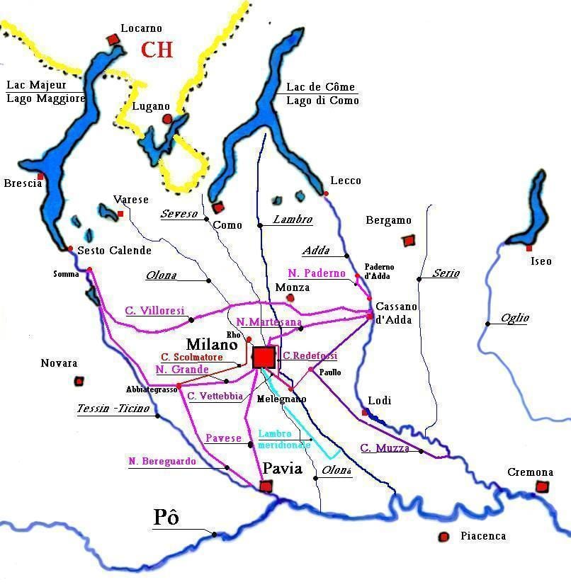 зураг милан navigli дүүрэг