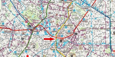 Милан navigli газрын зураг