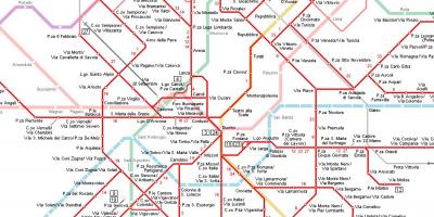 Трамвай милан газрын зураг
